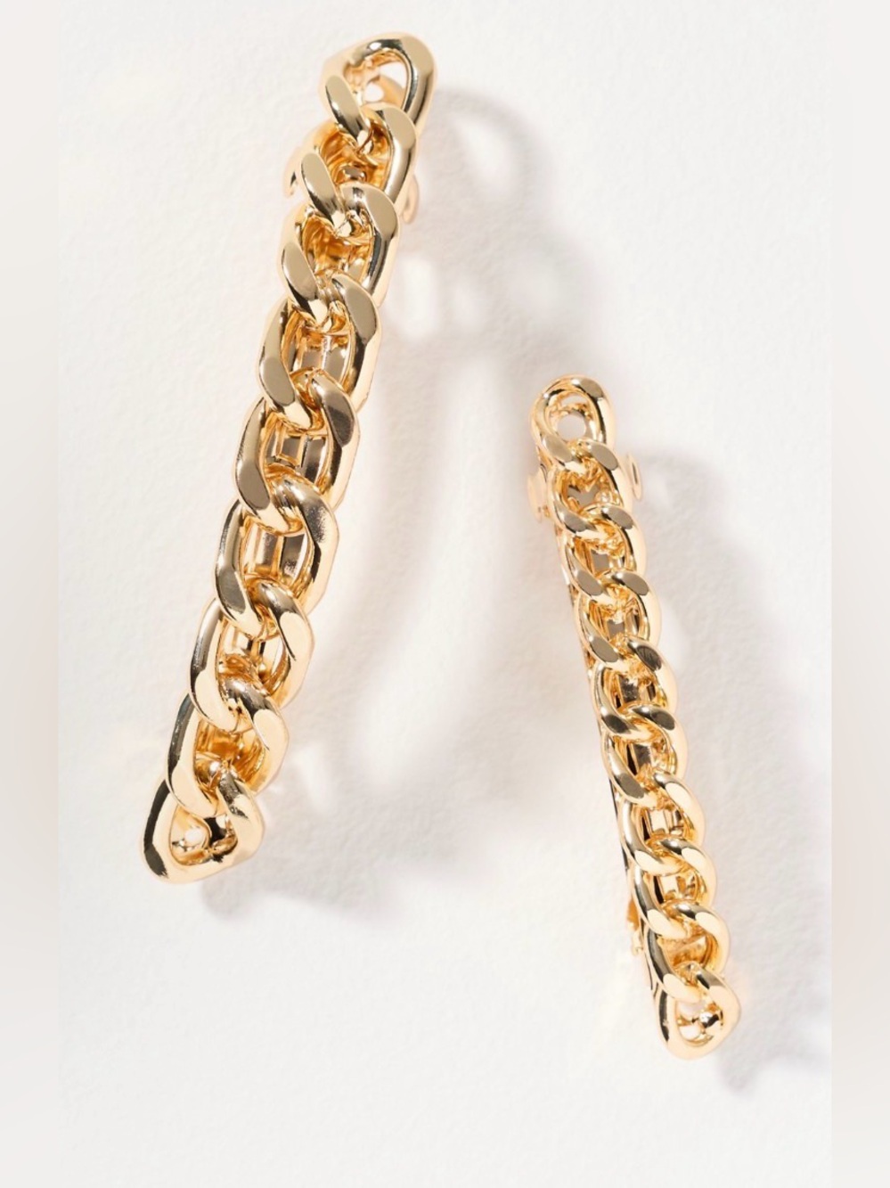 Anthropologie Natasha Chain link barrettes